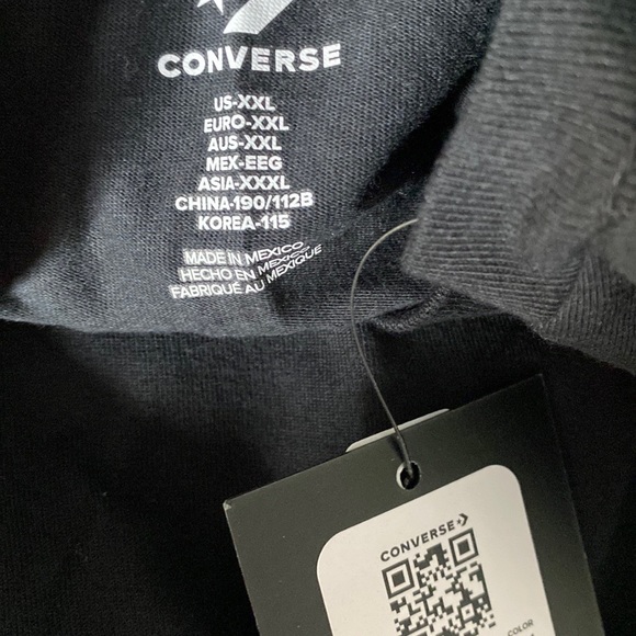 NWT Converse T-shirt size 2XL - Picture 4 of 5